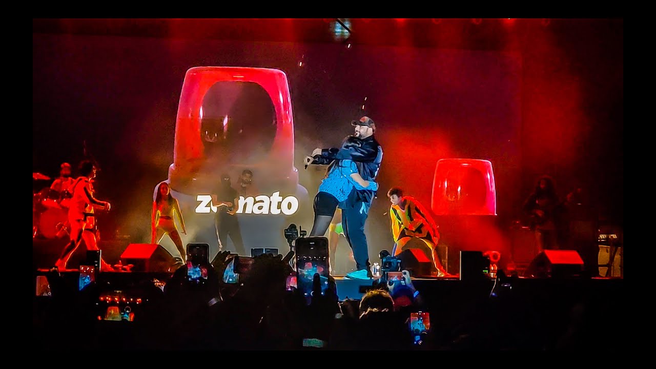 Badshah & Aastha Grill - Hyderabad Live Performance -  Zomaland 2020