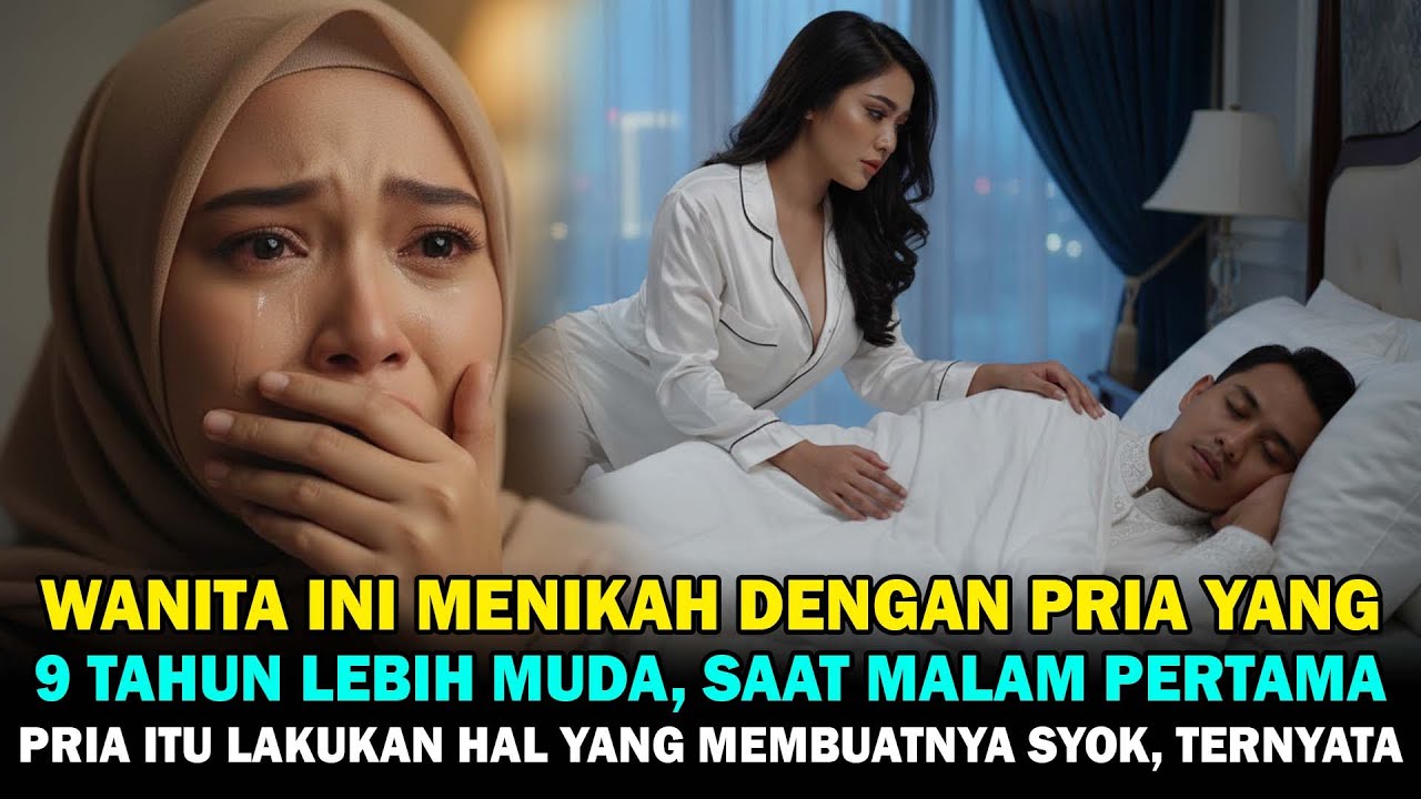 Wanita Ini Menikah Dengan Pria Yang Jauh Lebih Muda, Saat Malam Pertama. Dia Syok Alami Hal Ini...!?