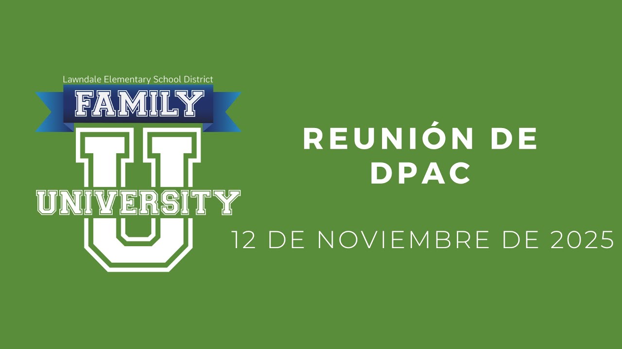 Reunión de DPAC - 11/12/25
