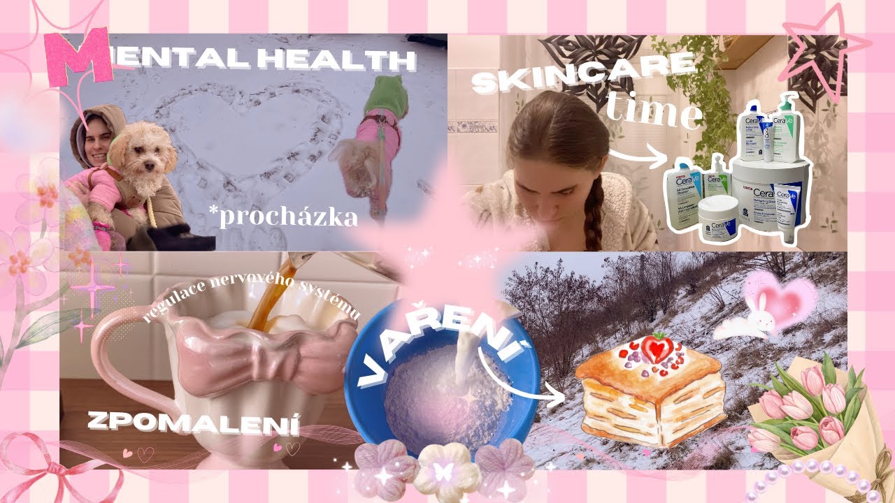slow day in my life 🤍 | mental health & cozy vibes