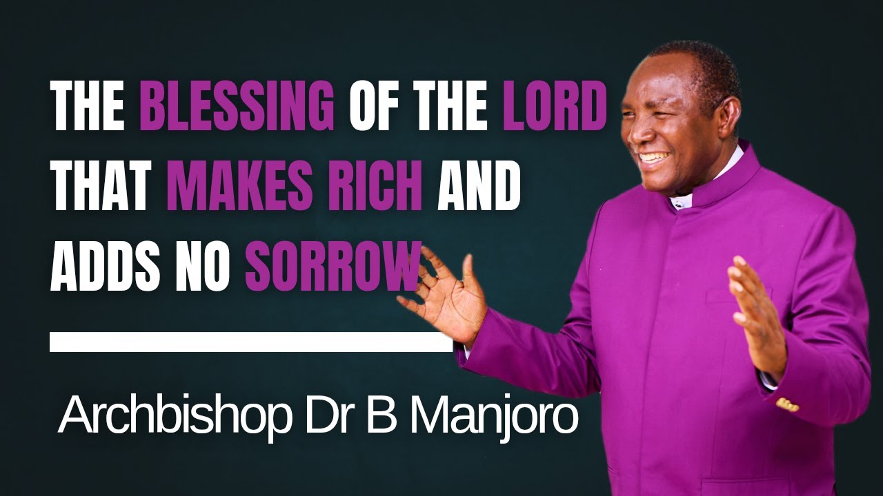 The blessing of the Lord maketh rich, and adds no sorrow.