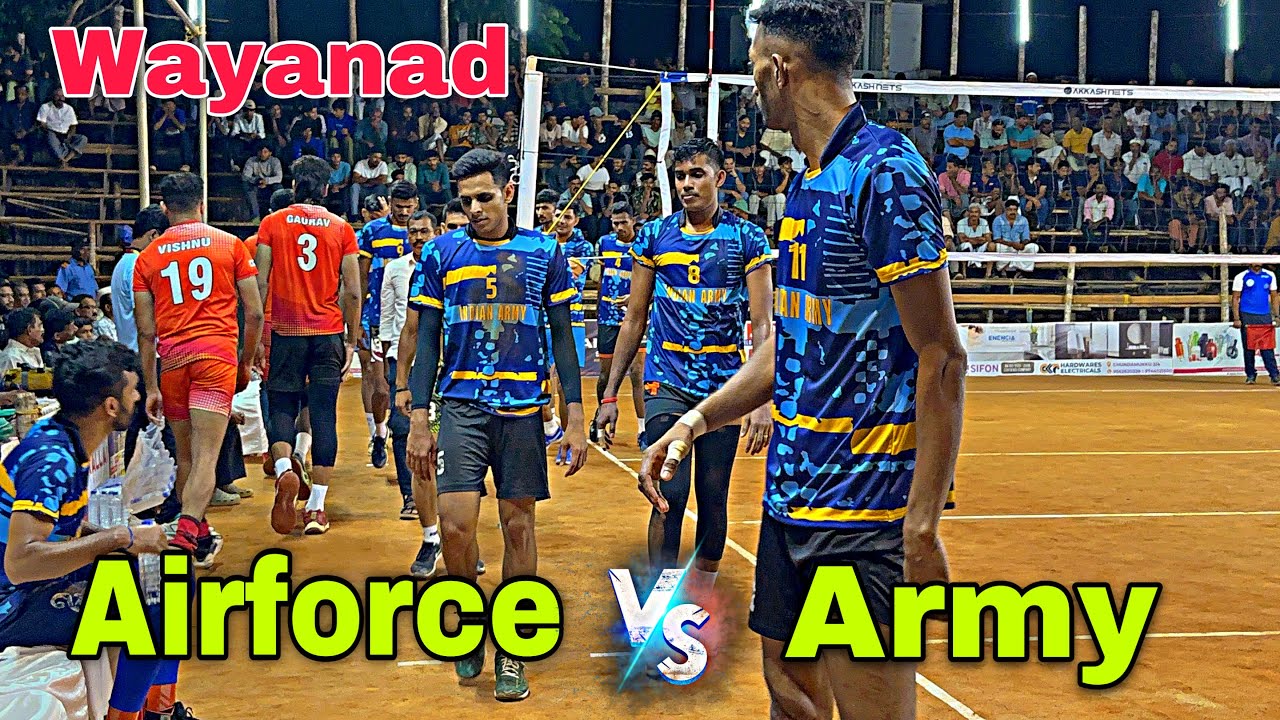 War 🔥 Indian Army Vs Airforce | Set - 1 👌 Wayanad All India Tournament