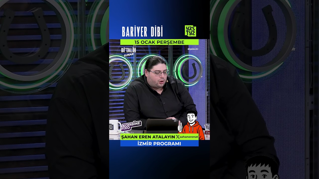 Şahan Eren Atalayın İzmir Koşuları Kombine Fixo önerisi!