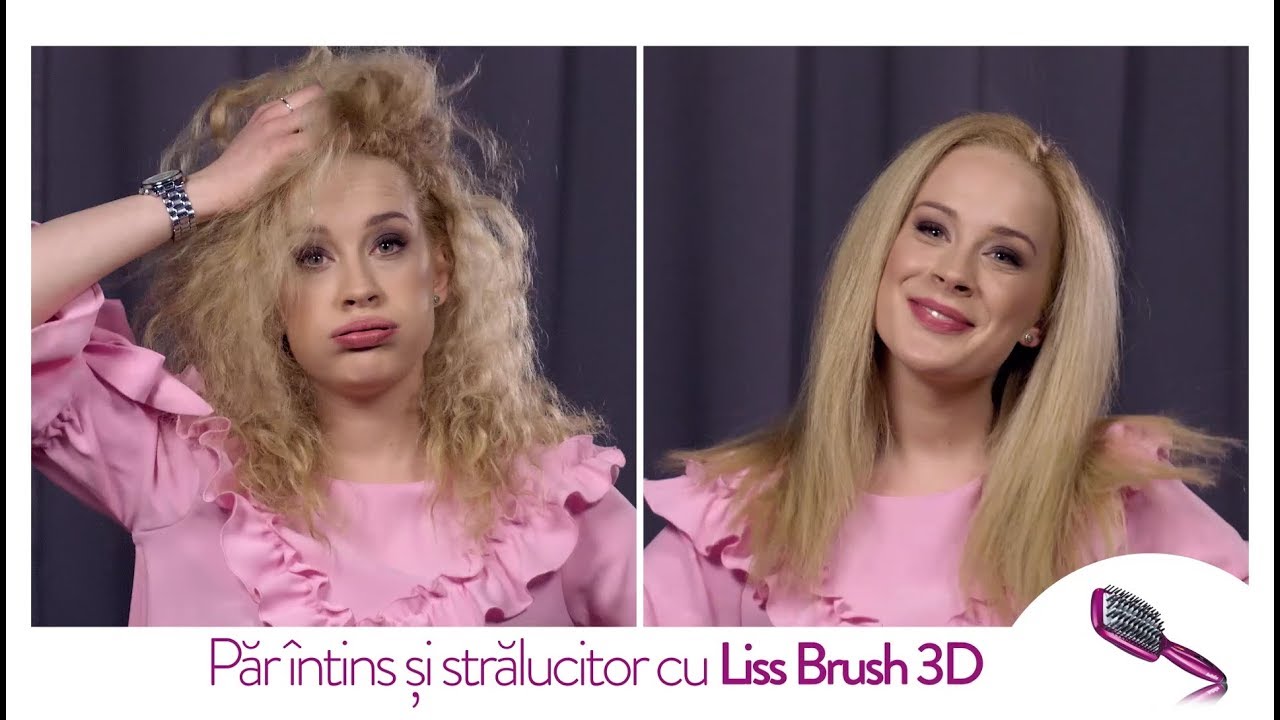 Cum sa iti indrepti parul cu peria electrica Liss Brush 3D | BaByliss Paris