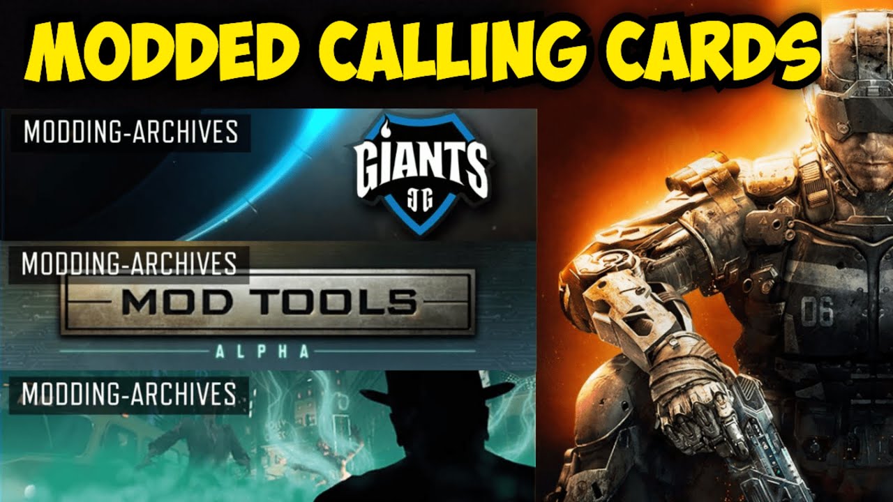 [NEW!] HOW TO GET MODDED CALLING CARDS IN BO3! (EASY PS4/PS5 GUIDE)