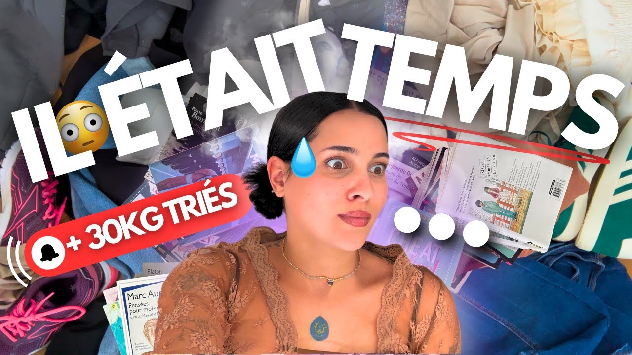 GROS TRI DE RENTRÉE (vêtements, skincare/cosmétique, livres)
