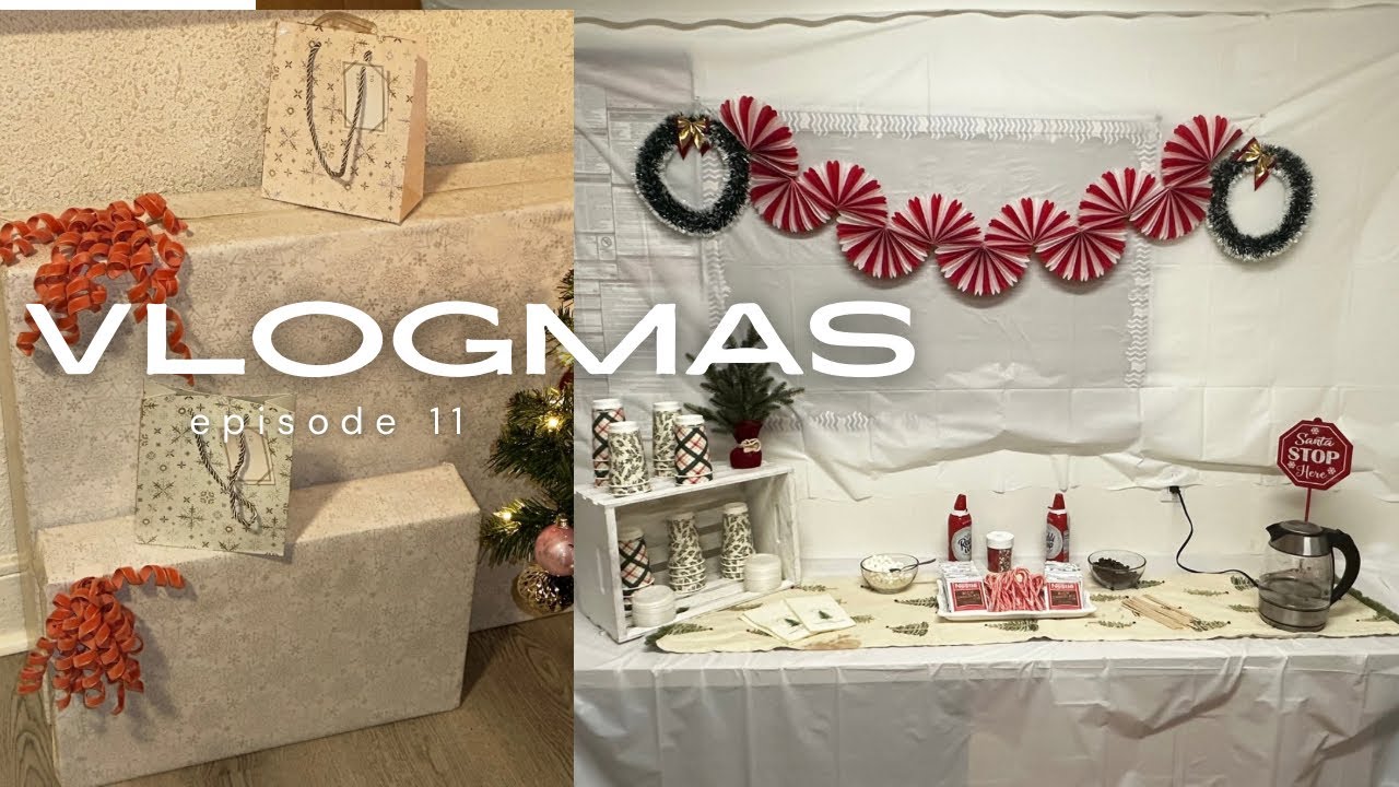 VLOGMAS 11: EXCHANGING MY COACH BAG | HOT CHOCOLATE BAR | EARLY CHRISTMAS GIFTS | GRINCHMAS SWEATER