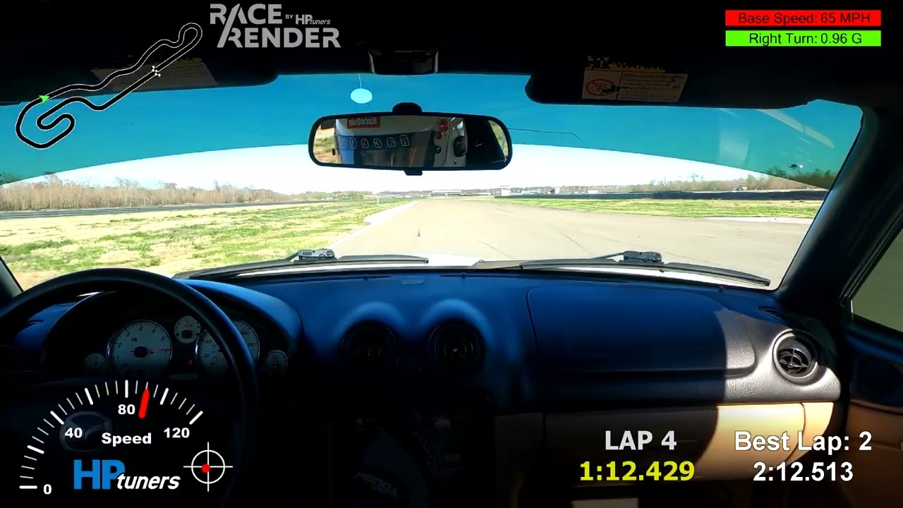 NOLA Motorsports Park Hot Laps | NASA HPDE2 | NB Miata