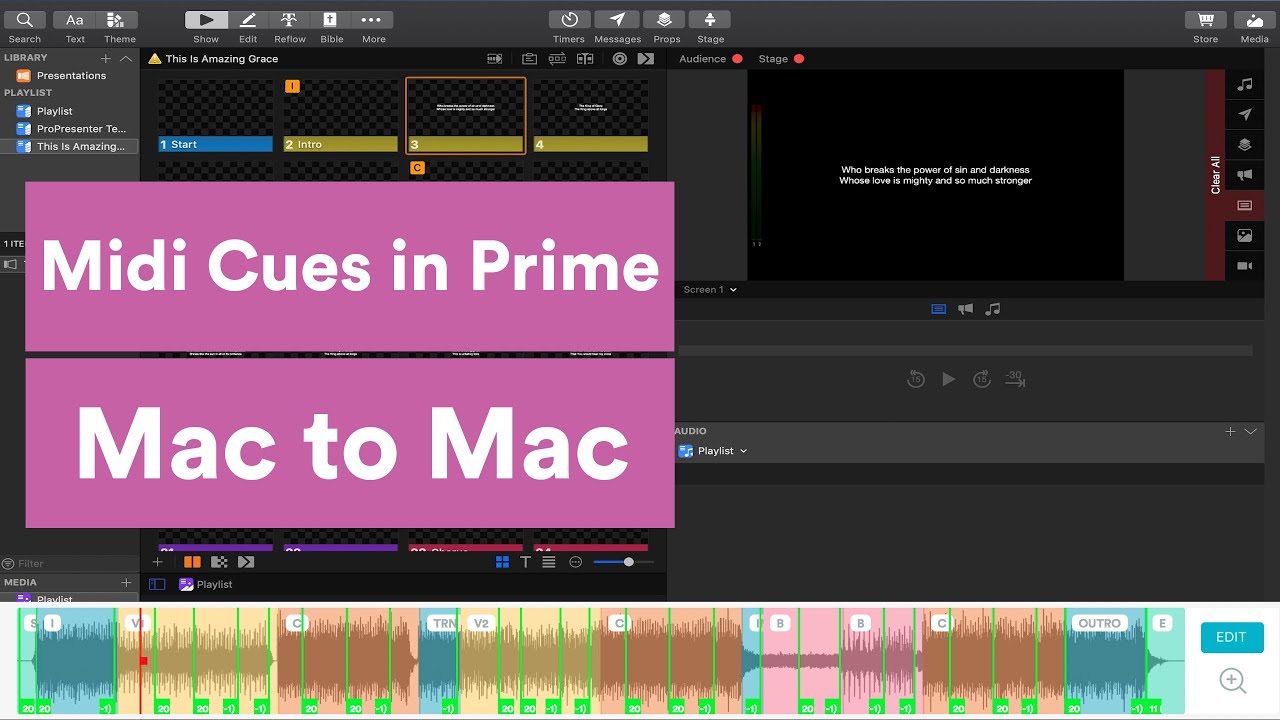 How to Use MIDI Cues in Prime Between Two Macs