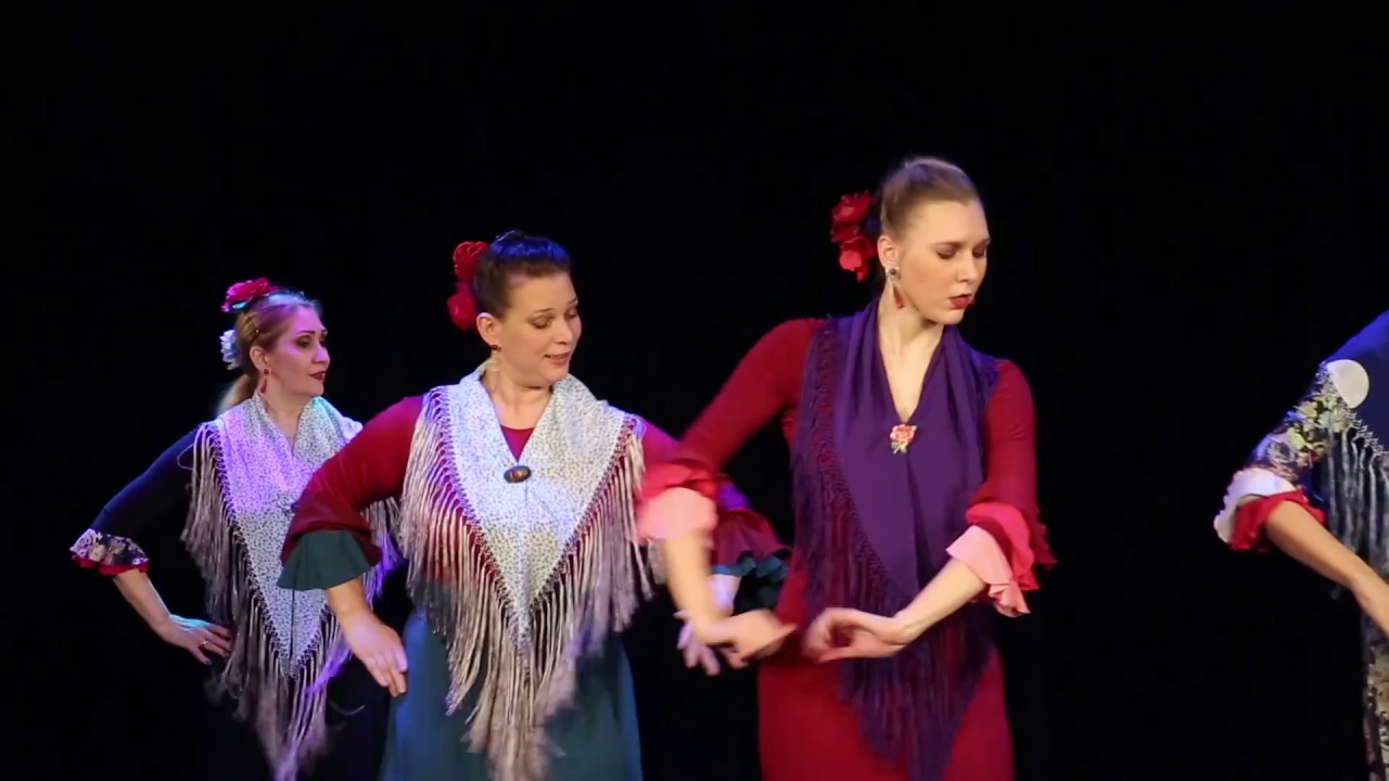 Фанданго. Зимний концерт 2019. Школа фламенко Оксаны Серик.
