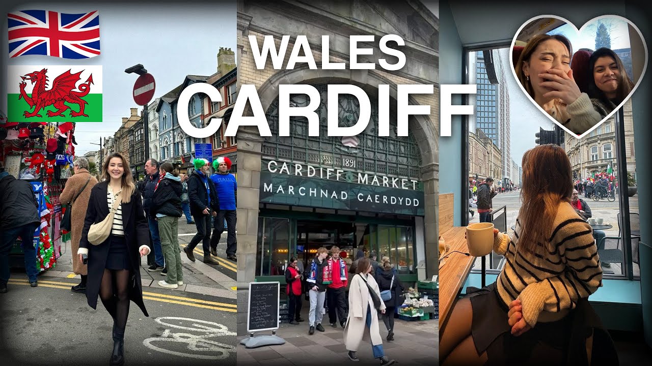 Cardiff-Wales | 17 Pound'a Ülke Değiştirdik | Günübirlik Galler Gezisi (cardiff bizi biraz üzdü)