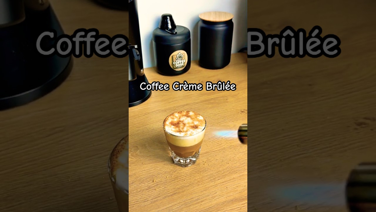 POV Приготовление кофейного крем-брюле дома ☕🔥