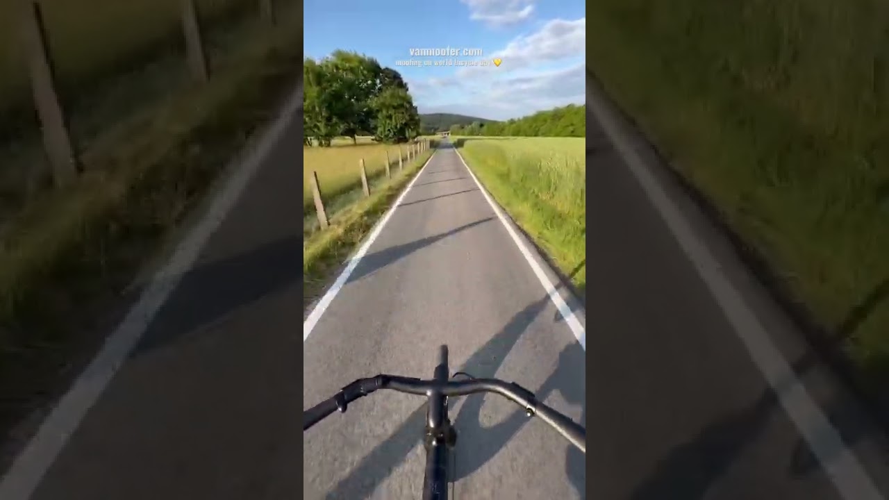 Happy World Bicycle Day Y'all! VanMoofing on #worldbicycleday 🚲💚🌍 #vanmoof #ebike