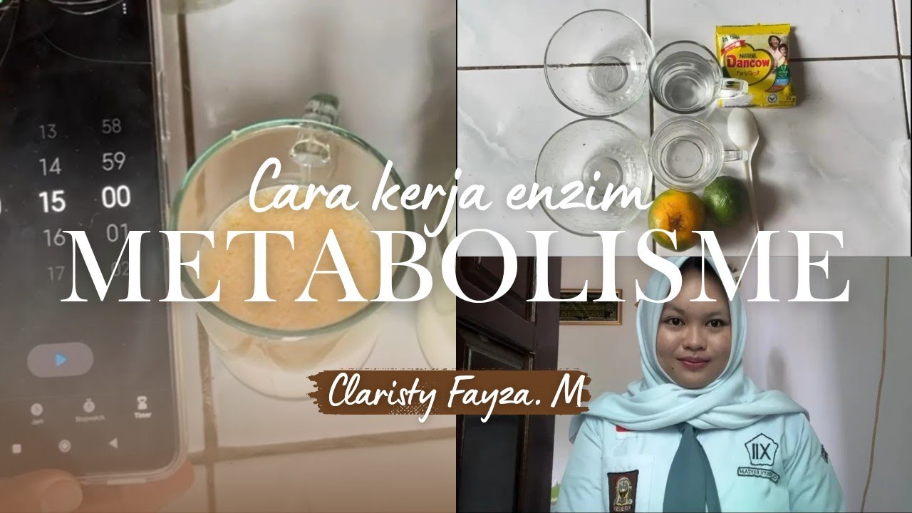 PRAKTIKUM BIOLOGI || METABOLISME || XII-1