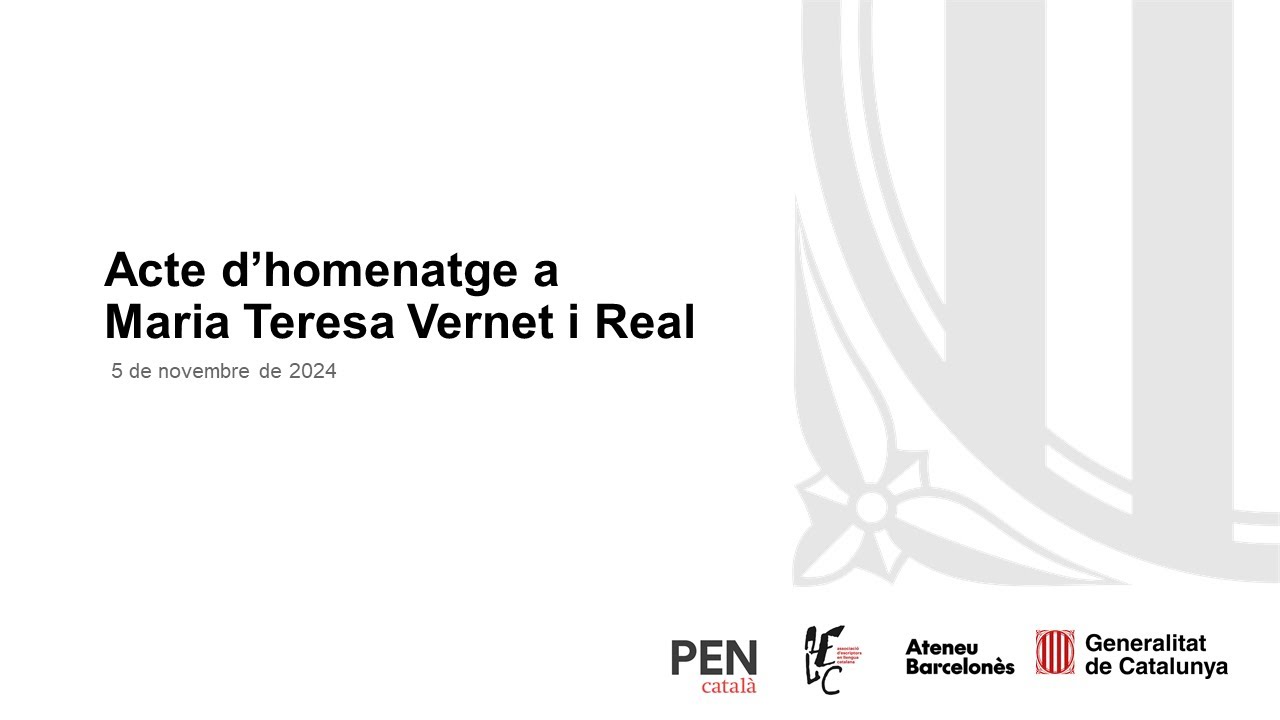 Maria Teresa Vernet: novel·lista d'èxit abans de la guerra