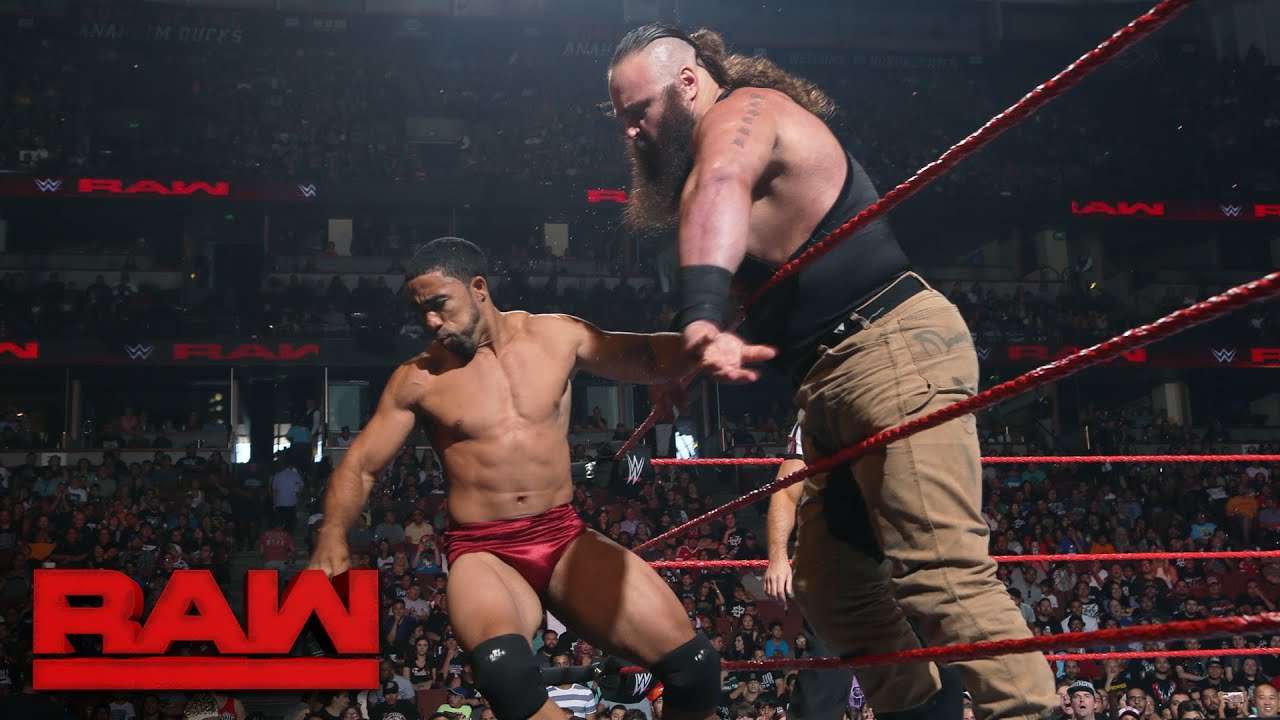 Браун Строуман против Джорела Нельсона: Raw, 8 августа 2016 г.