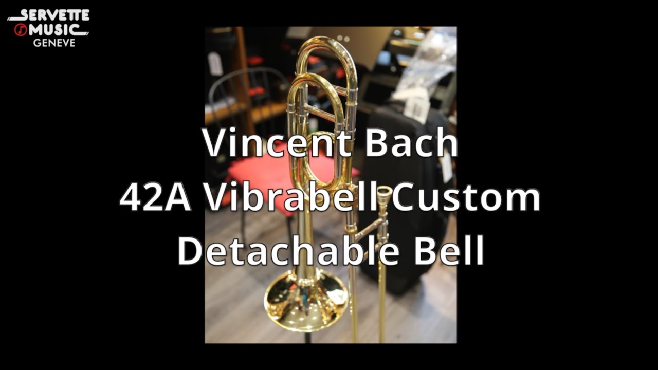 ServetteMusicTV : Vincent Bach 42A Vibrabell Custom Detachable Bell