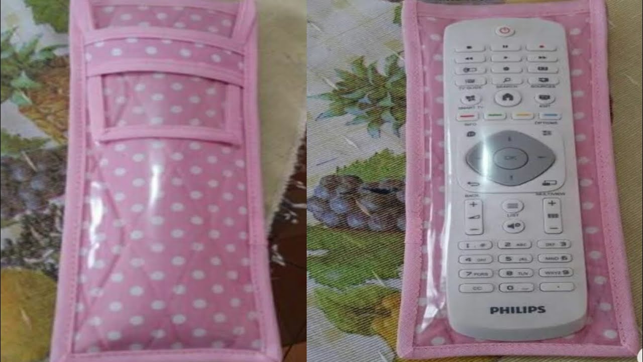 D.I.Y TV Remote Cover case|TV Remote cover Making |Best Use Of waste
