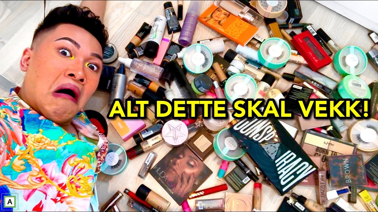 RYDDER I SMINKEKOLLEKSJONEN MIN!!!😱💄 *SJOKKERENDE*