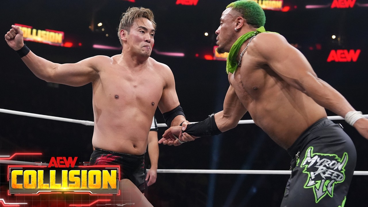 Казучика Окада против Майрона Рида &mdash; Чемпионат AEW International | AEW Collision, 11.04.2026