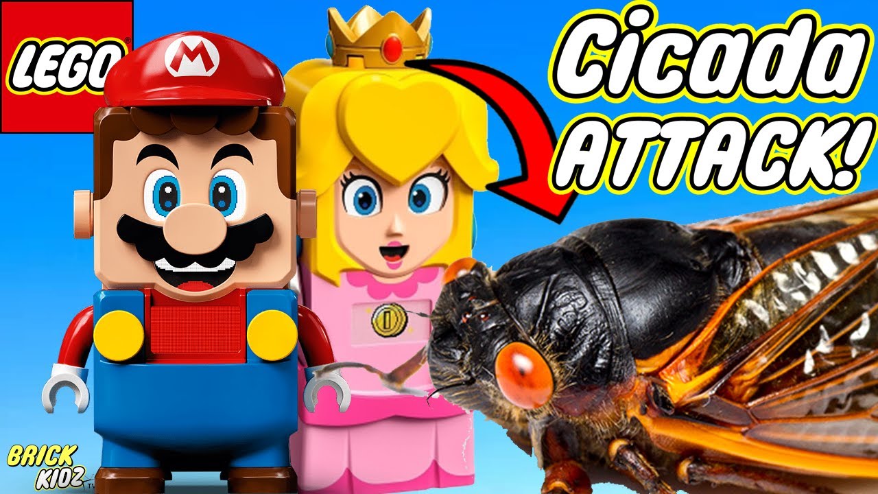 Mario and Princess Peach ATTACKED BY CICADAS!   