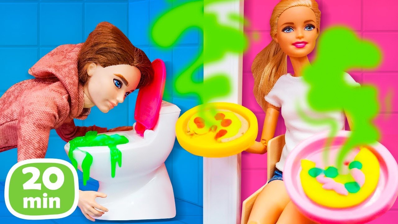 Barbie Puppen Videosammlung – Spannende Geschichten mit Barbie und Ken in einem Clip! 💖🎬