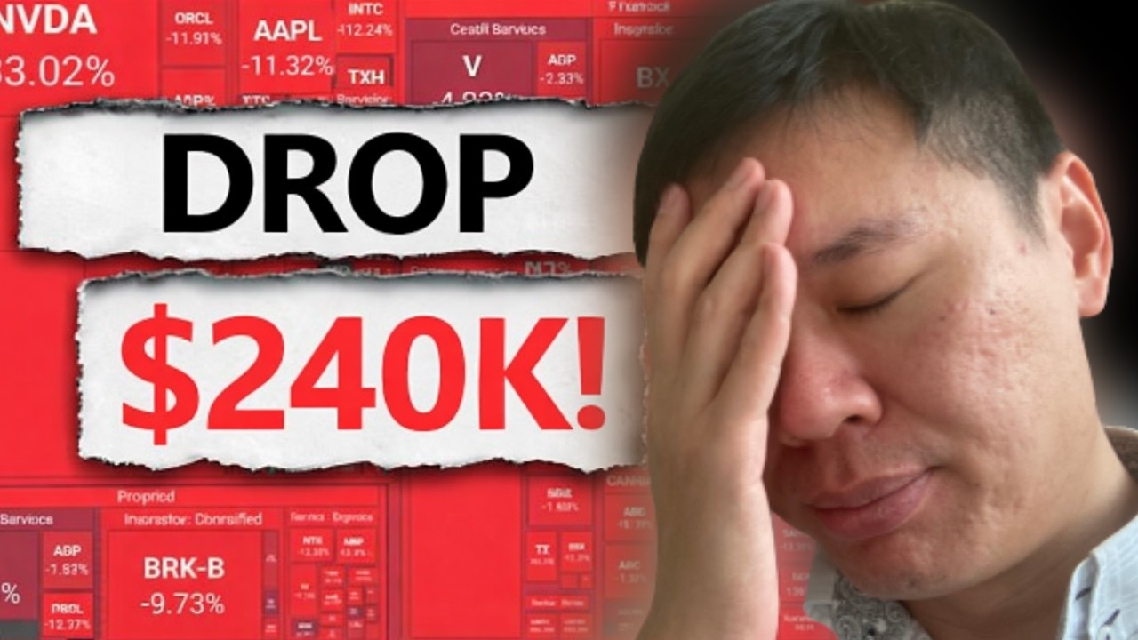My Portfolio Dropped BIG BUT Here's How I'm Going Back To $1M!