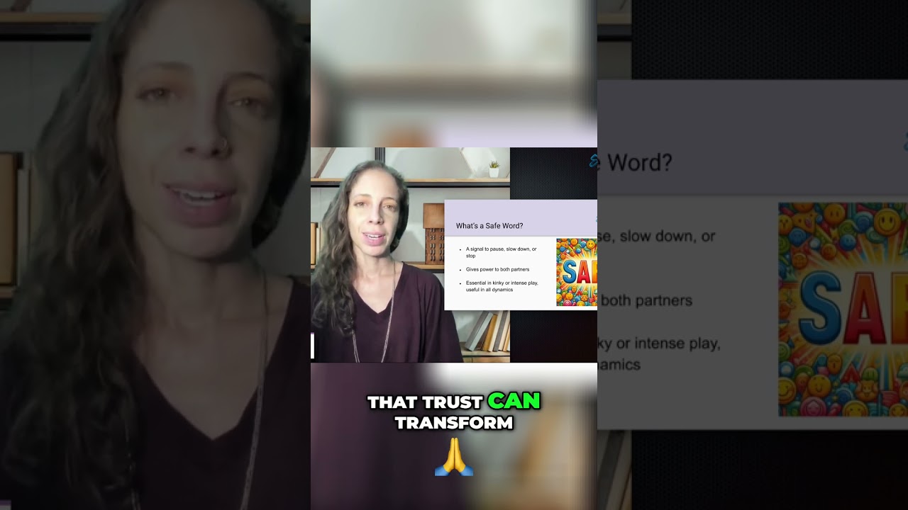 Safe Word: The Key to Enhanced Intimacy & Erotic Exploration #shorts