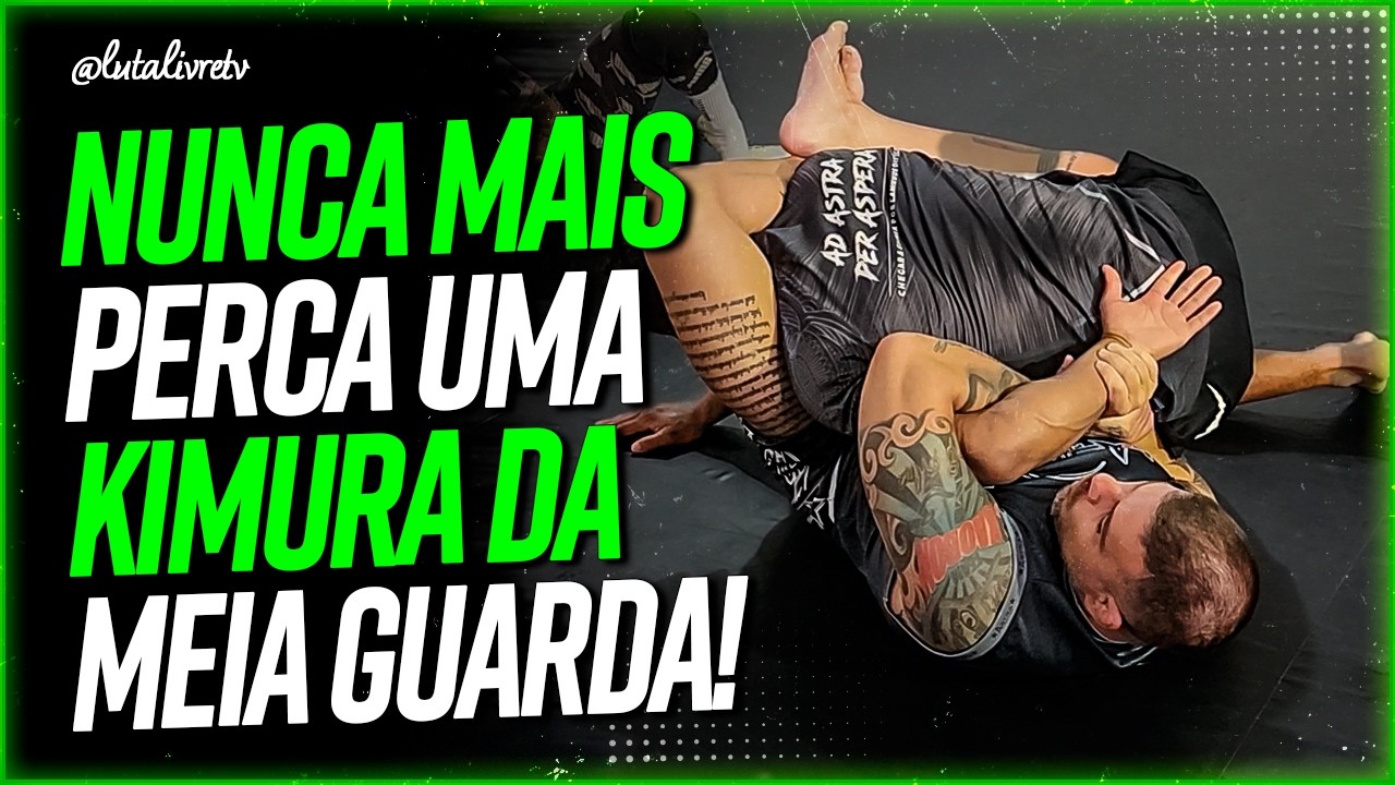 Adversário DEFENDEU a KIMURA da MEIA GUARDA? (Faça isso, ele não vai esperar...)