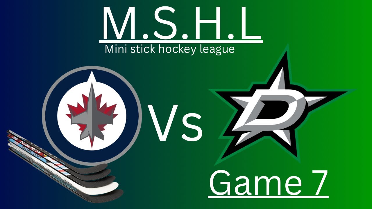 Knee hockey MSHL game 7 jets vs stars