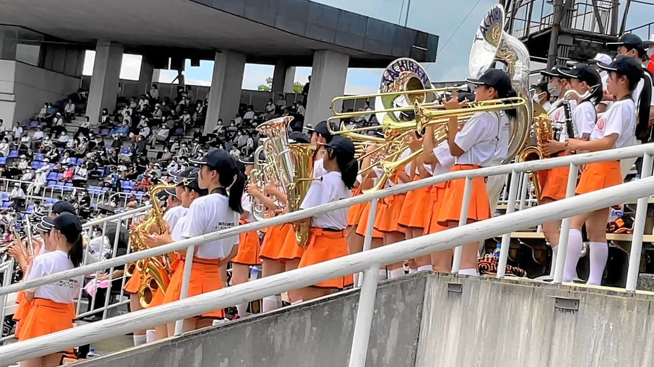 京都橘高校吹奏楽部/高校野球京都大会準々決勝/応援演奏/Kyoto Tachibana SHS Band