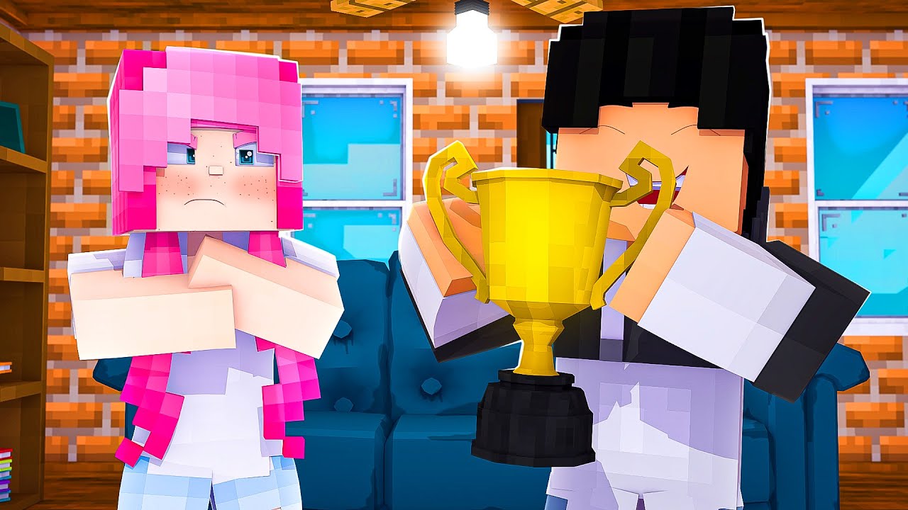 Мой парень из MINECRAFT установил МИРОВОЙ РЕКОРД!? | Minecraft Roomies
