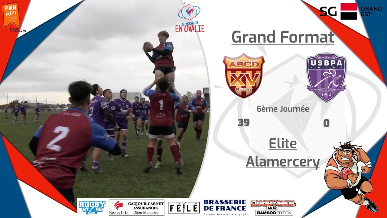 ELITE ALAMERCERY: ABCD XV BGFC  à Association USBPA
