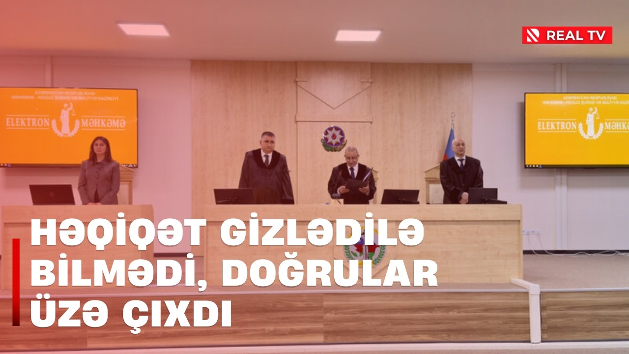 Cinayət və cəza - Həqiqət gizlədilə bilmədi, doğrular üzə çıxdı