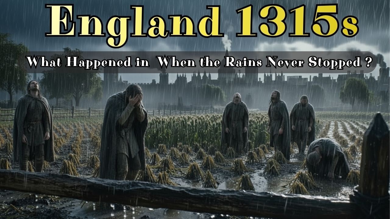 What Happened in England 1315 When the Rains Never Stopped ? AI Reconstruction