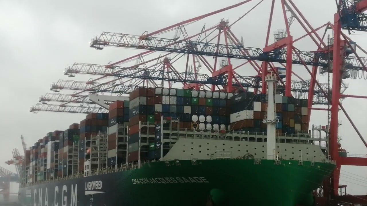 CMA CGM JACQUES SAADE (INBOUND HAMBURG, 08.08.21)