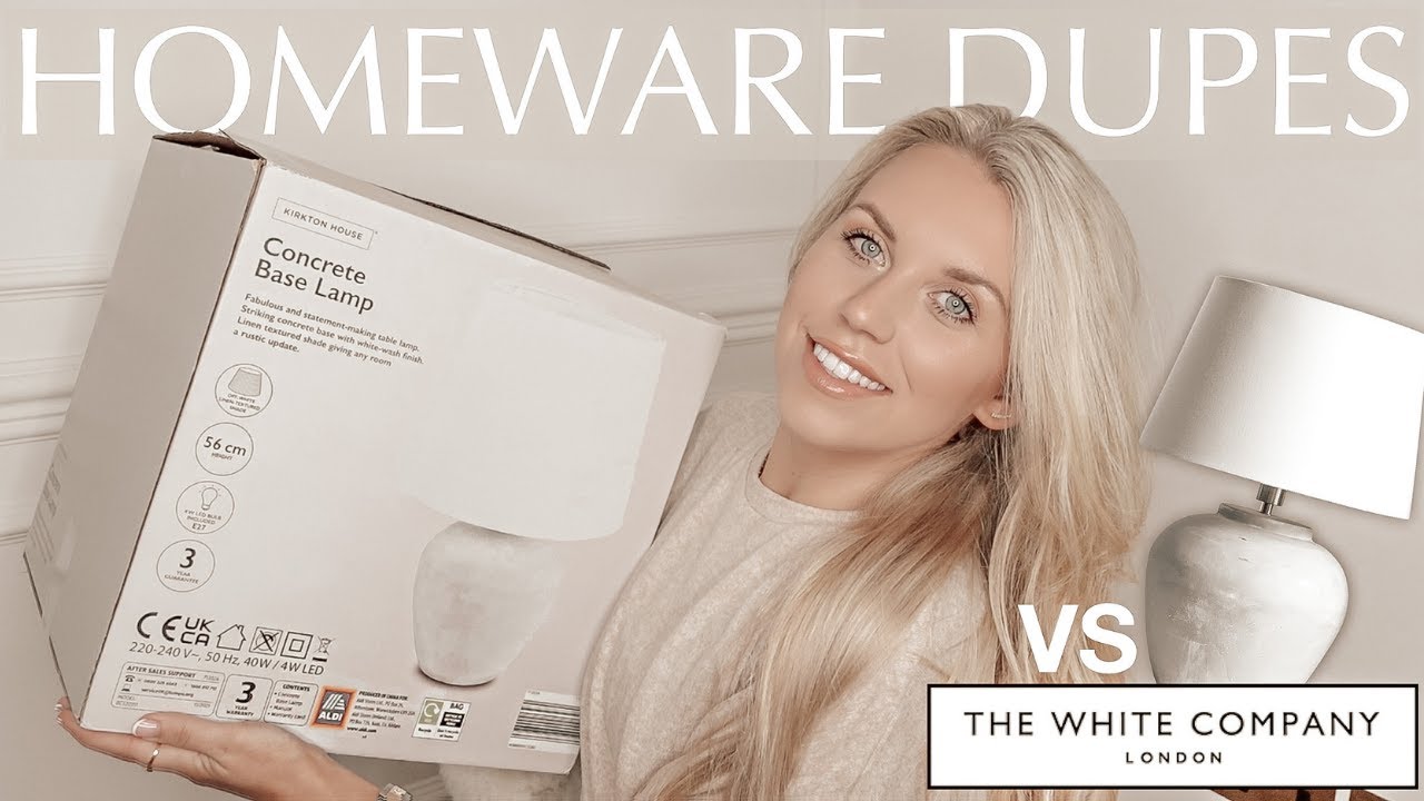 HOMEWARE DUPES ✨  The White Company Zara Home H&M Neptune & More | LUXURY HOME DECOR ON A BUDGET