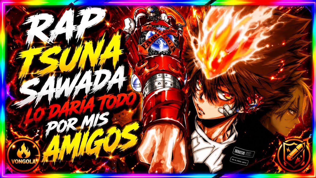 Katekyo Hitman Reborn Rap, Fuego Protector!!🔥#animerap #katekyohitmanreborn #animeshonen