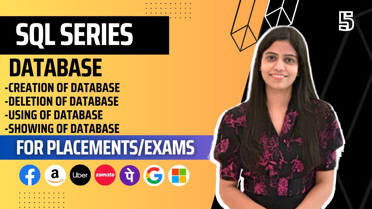 L5 : Databases and related SQL commands | Complete SQL Course 2024 | Jobs | Placements
