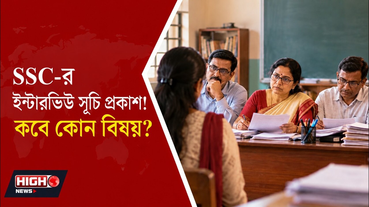 SSC NOTIFIES INTERVIEW | SSC interview schedule published! Know when to call for which subject ||