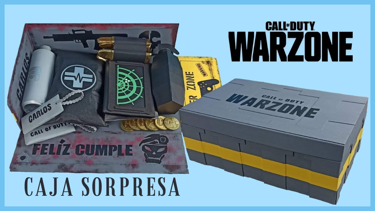 CAJA SORPRESA CALL OF DUTY WARZONE | IVONNE E IVETTE