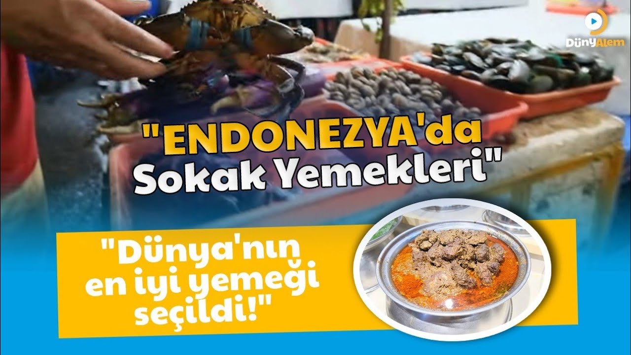 Indonesia street foods - Dünya'nın en iyi yemeği seçildi! | Endonezya-2