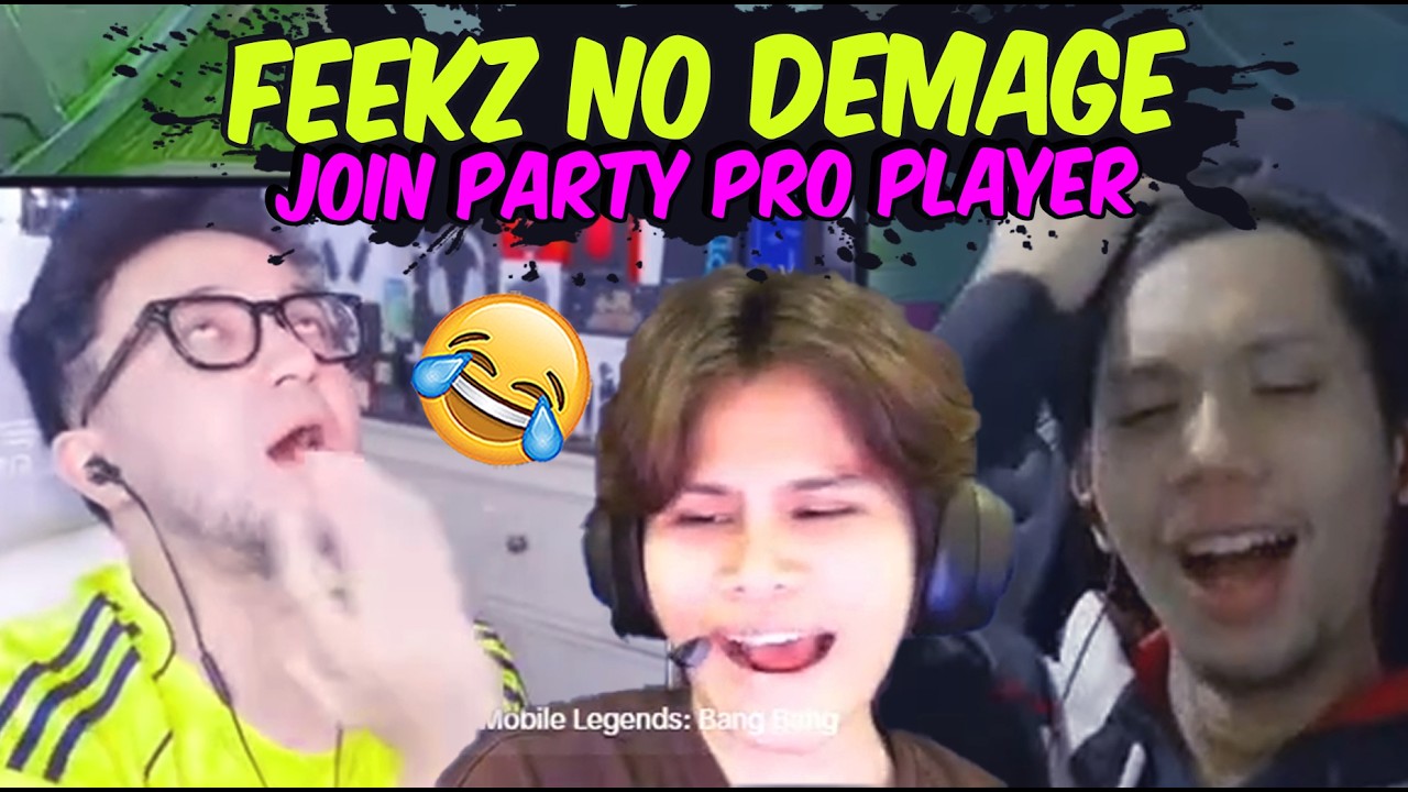 FEEKZ NO DEMAGE JOIN PARTY SRG SEKYSS DAN CIKU 😂🤣 ‼