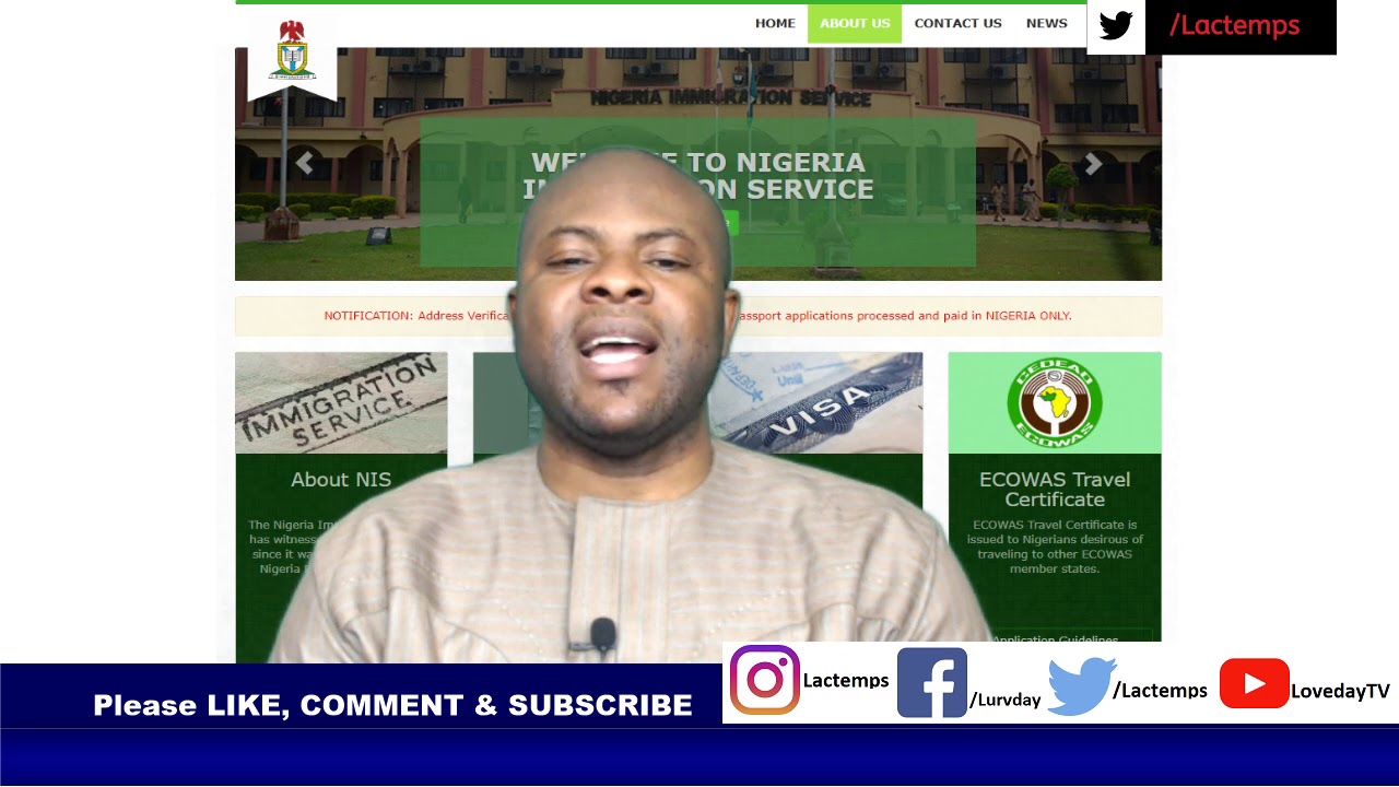 Nigeria Passport Requirements for children