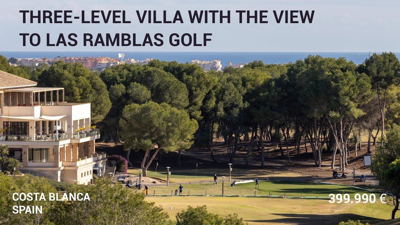 Villa with the view to Las Ramblas Golf || 399.990€ || 4 bedrooms || Costa Blanca