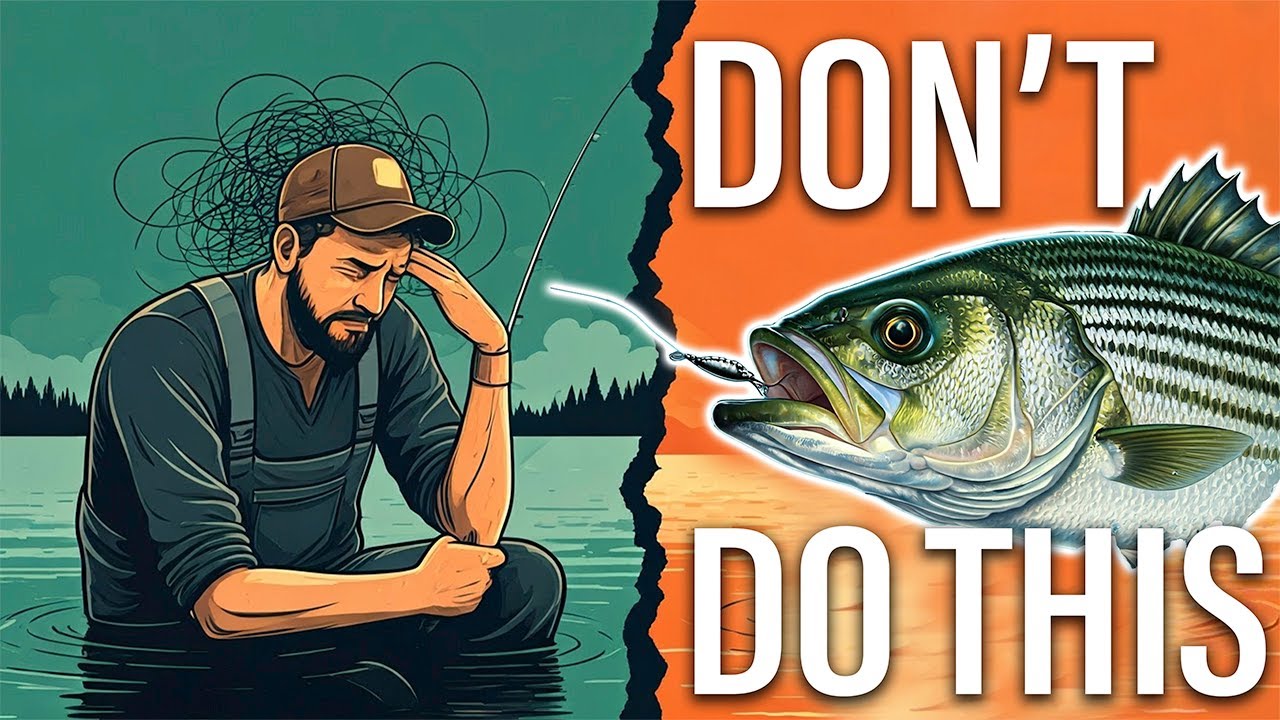 3 Common Striped Bass Mistakes Surf Fishermen Make (You're Probably Making Them!)