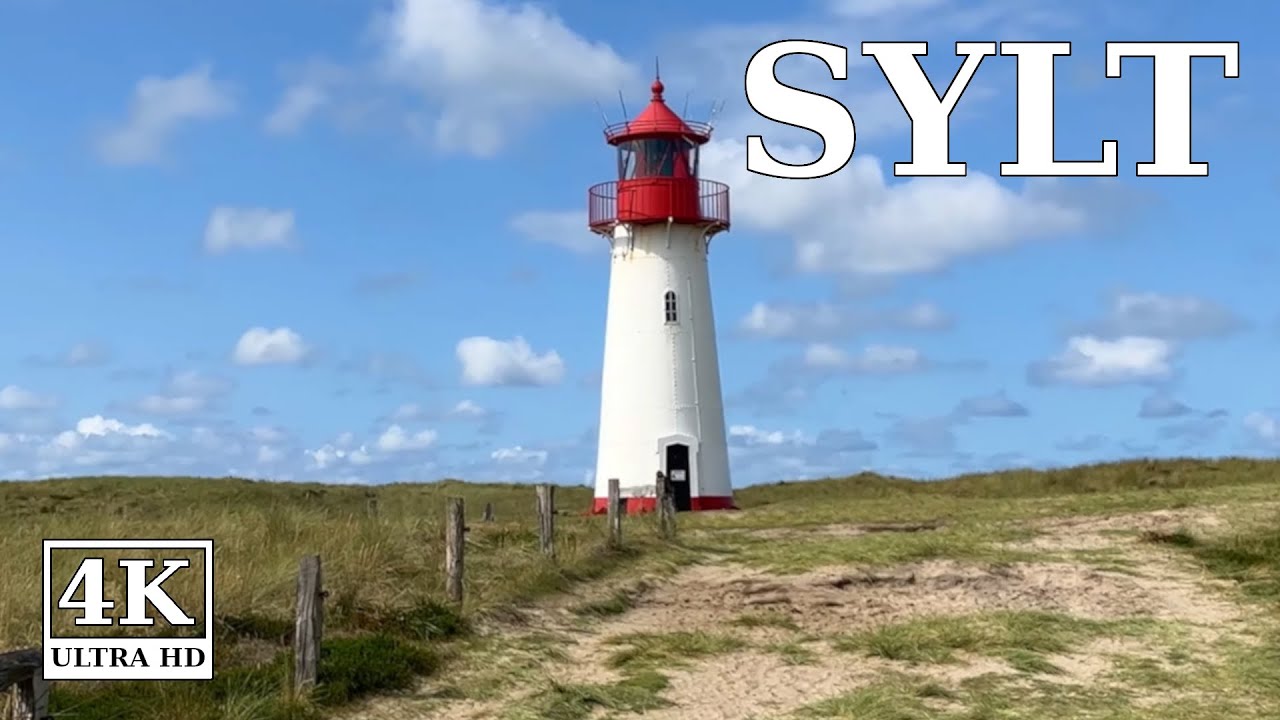 Sylt - Ellenbogen in List (Am Nördlichsten Punkt Deutschlands)  🇩🇪 4K virtual walking Deutschland