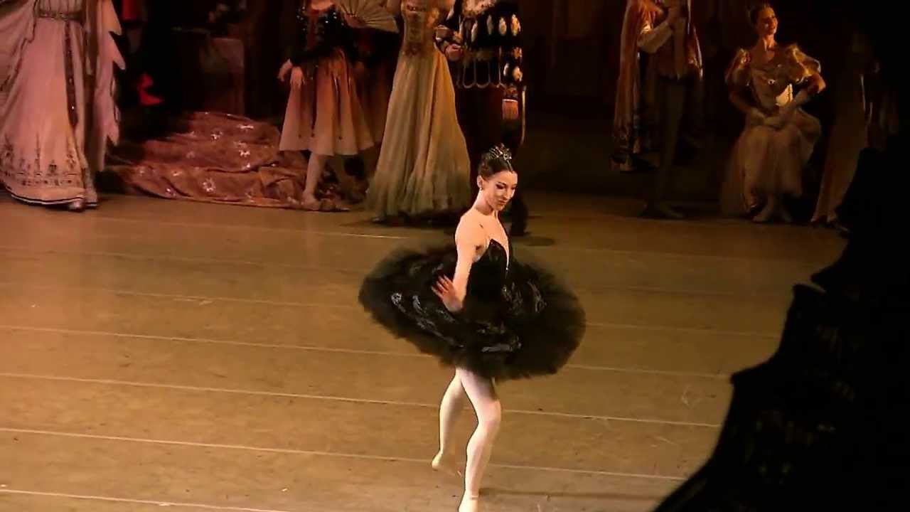 VIKTORIA TERESHKINA -  MARIINSKY BALLET - SWAN LAKE -  BLACK SWAN (ODILE CODA)  -  ENJOY AND COMMEN