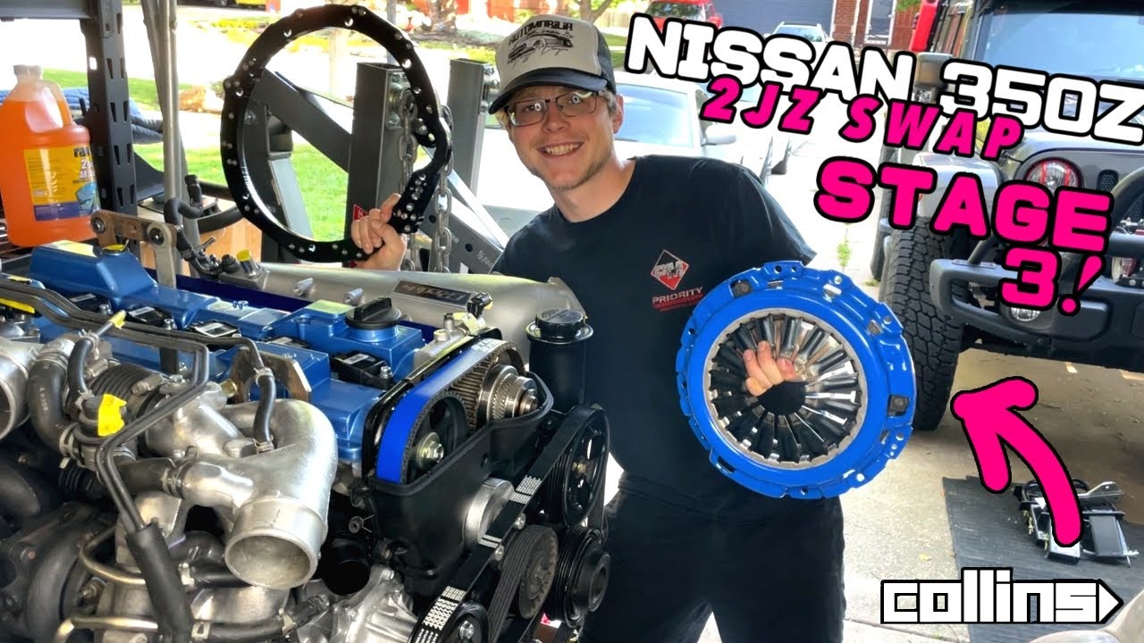 Unboxing the Collins 2JZ 350z Adapter SWAP KIT!