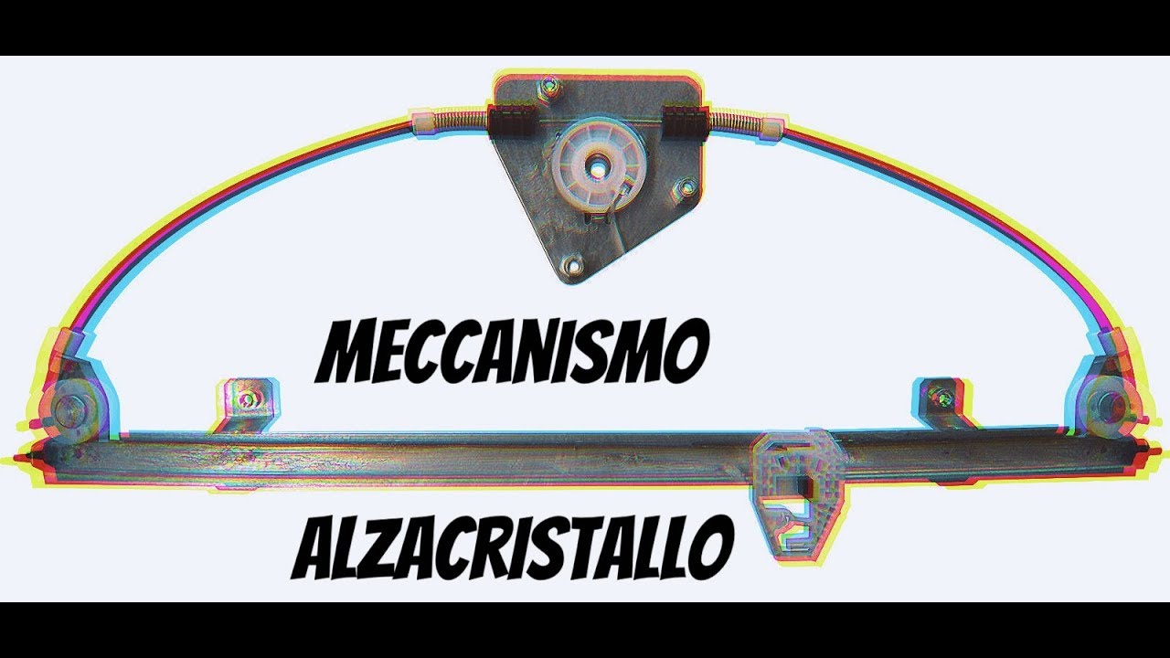 MECCANISMO ALZACRISTALLO // FIAT IDEA // SOSTITUZIONE MECCANISMO // WINDOW REGULATOR